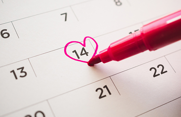 Planificador de presupuesto para el Día de San Valentín